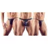 Svenjoyment - Men's Black Thong Set (3-Piece) S-L