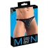 Svenjoyment - Men's Black Rhinestone Thong - L