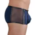 NEK - Blue Boxer Briefs with Black Lace-Up and Mesh Panels