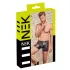 NEK - Black Boxer Briefs with Red Side Panels and Zipper