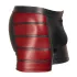 NEK - Black Boxer Briefs with Red Side Panels and Zipper