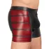NEK - Black Boxer Briefs with Red Side Panels and Zipper - L
