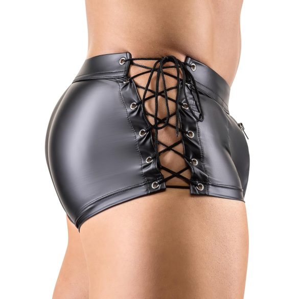 Svenjoyment - Lace-Up Matte Black Boxers