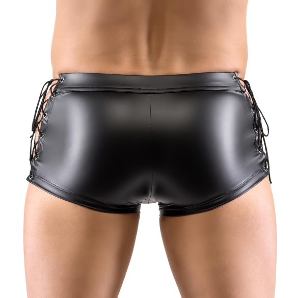 Svenjoyment - Lace-Up Matte Black Boxers - XL