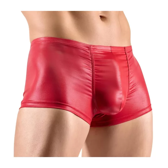 Svenjoyment - Shiny Push-Up Boxer Briefs (Red) - M