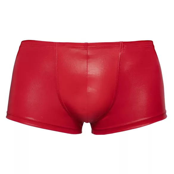 Svenjoyment - Shiny Push-Up Boxer Briefs (Red) - M