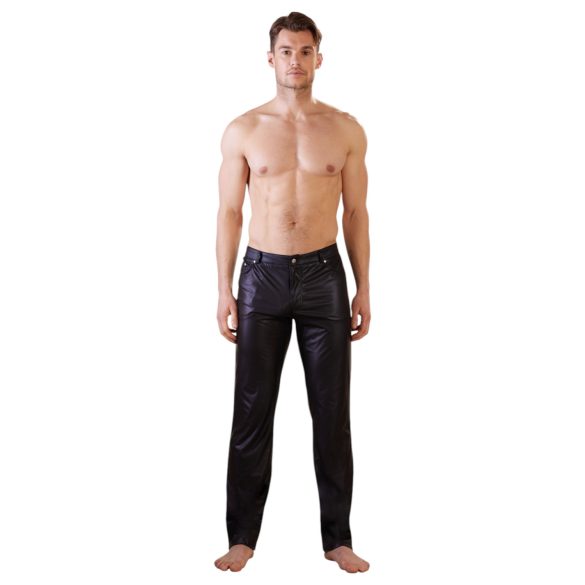 NEK - Glossy Finish Pants (Black) - L