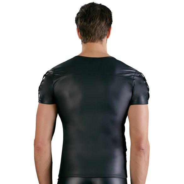 NEK - Matte Finish Men's Black Short Sleeve Top - 2XL