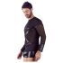 NEK - Cross-Strap Long Sleeve Men's Top (Black) - L