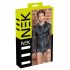 NEK - Men's Black Hoodie with Snake Print - L