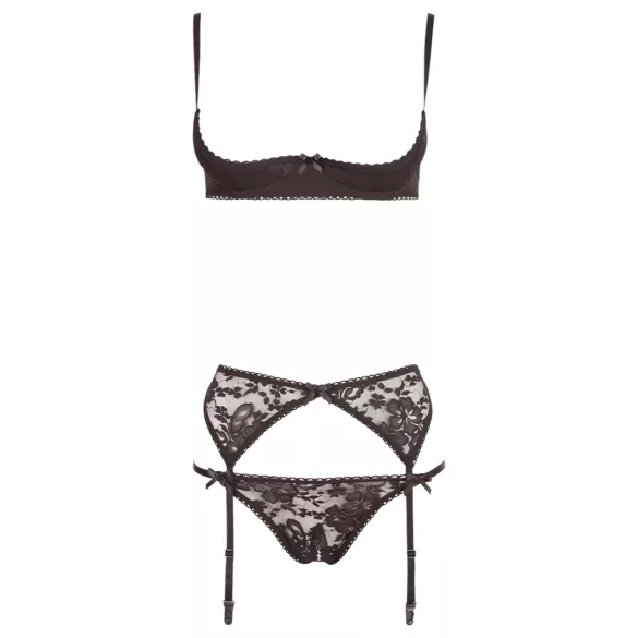 Cottelli - Erotic Trio Set (Black) - 80C/M