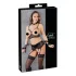 Cottelli Bondage - Lace Lingerie Set (5-Piece) - XL