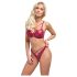 Cottelli Party - Shiny Red Bra Set - 80B/M