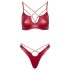 Cottelli Party - Shiny Red Bra Set - 80B/M