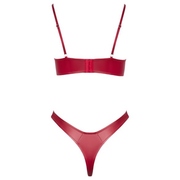 Cottelli Party - Shiny Red Bra Set - 80B/M