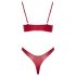 Cottelli Party - Shiny Red Bra Set - 80B/M