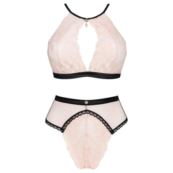 Obsessive Lilines - Pink Bra Set - L/XL