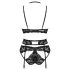 Obsessive Alessya - Black Lace Lingerie Set