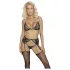 Kissable - lingerie set (black) - L/XL