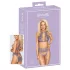 Kissable - lace lingerie set (purple) - L/XL