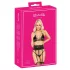 Kissable - Waistband Bra Set (Black)  - L/XL
