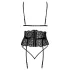 Kissable - Waistband Bra Set (Black)  - L/XL