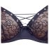Cottelli Party - Lace-Up Bra Set (Black) - 85C/L