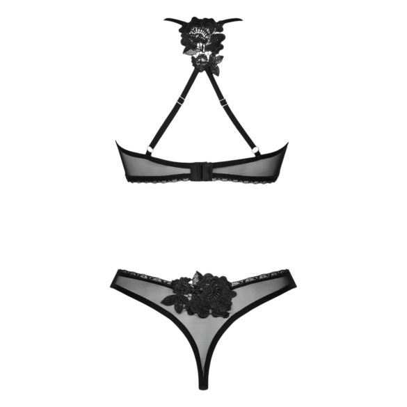 Obsessive Latinesa - Black Lingerie Set - M/L