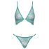 Cottelli - Lace Lingerie Set (Green)