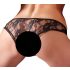 Cottelli - Open-Side Hip Panty (Black) - L