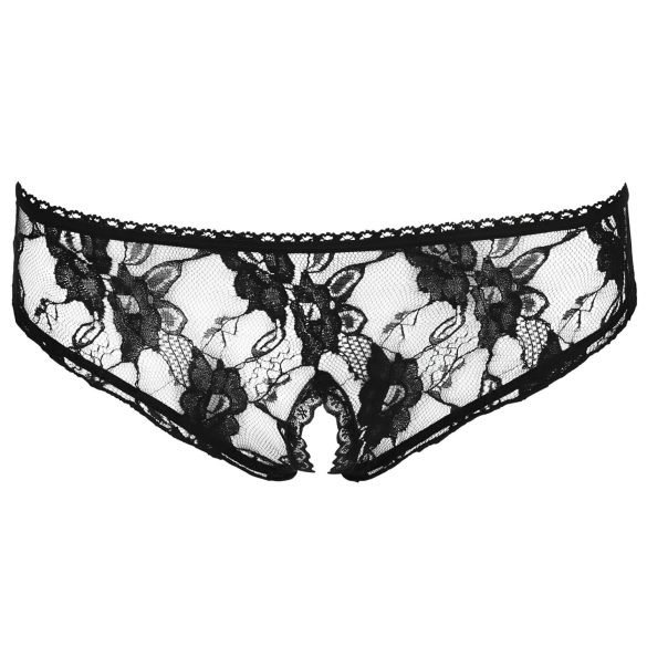 Cottelli - Open-Side Hip Panty (Black) - L