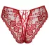 Cottelli - Open Lace Panty (Red) - XL