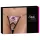 Cottelli - Luxury Embroidered Lily Thong (Black & White) - M/L