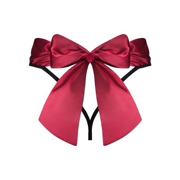 Obsessive Tienesy - Red Bow Thong - L/XL