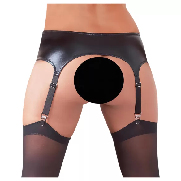 NO:XQSE - Shiny Finish Garter Set - M