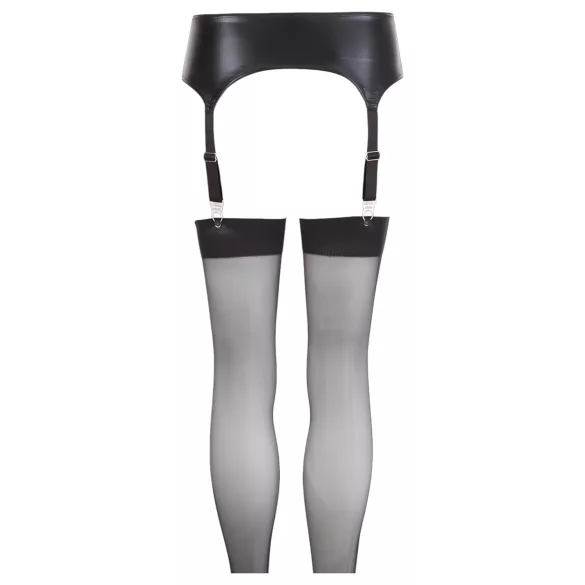 NO:XQSE - Shiny Finish Garter Set - L