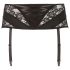 Cottelli Plus Size - Lace Corset Garter Belt (Black) - 2XL