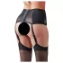 Cottelli Plus Size - Lace Corset Garter Belt (Black) - 4XL