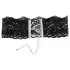 Cottelli - faux leather lace collar, BDSM costume accessory