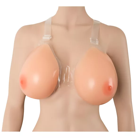 Cottelli - Silicone Push-Up Clip-On Breasts (2x1200g)