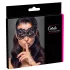 Cottelli - Elegant Embroidered Lace Mask (Black)