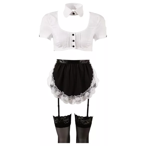 Cottelli - 6-Piece French Maid Set - M