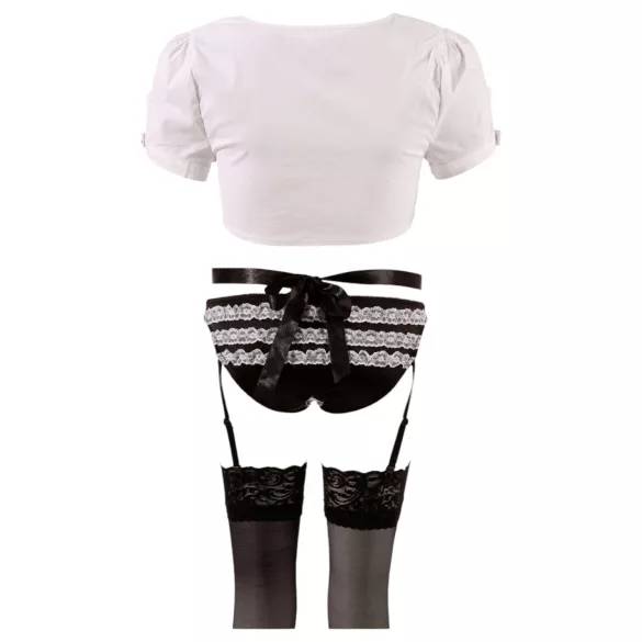 Cottelli - 6-Piece French Maid Set - M