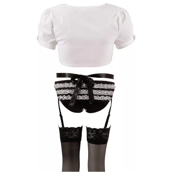 Cottelli - 6-Piece French Maid Set - L