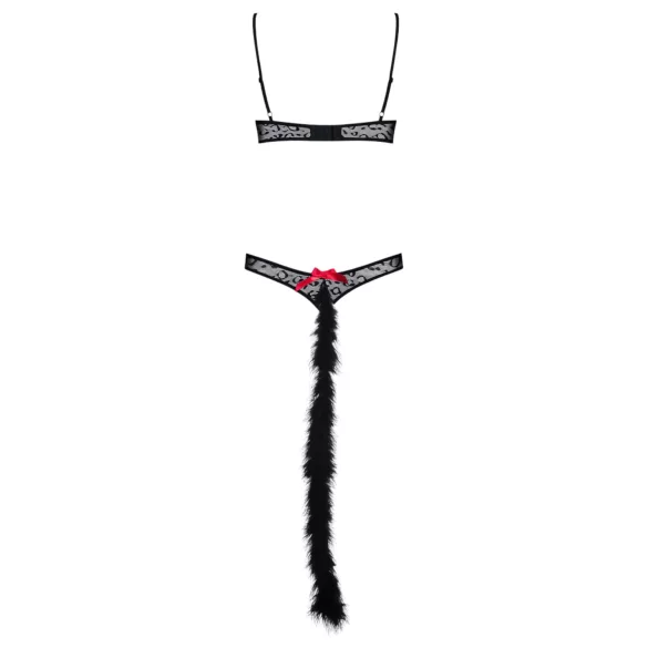 Obsessive Gepardina - Black Kitty Costume Set