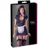 Cottelli - Garter Belt Maid Outfit (Black and White)