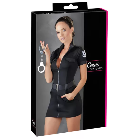 Cottelli Police - Women's Officer Costume Dress (Black)
