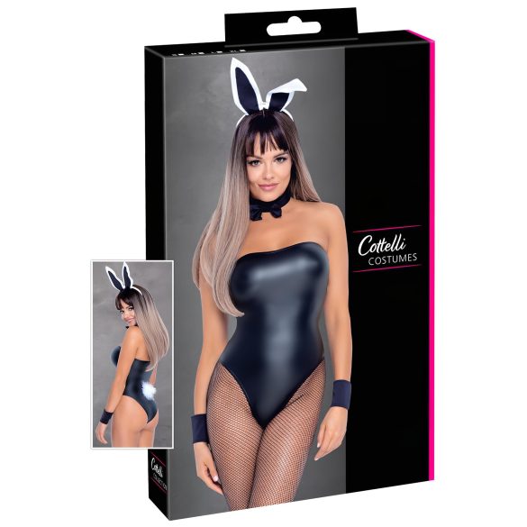 Cottelli Bunny - Shiny, Sexy Bunny Costume (5-Piece Set)