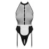 Cottelli - maid bodysuit with apron (black) - S - XL
