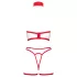 Cottelli - Open Nurse Costume Set (White-Red) - L